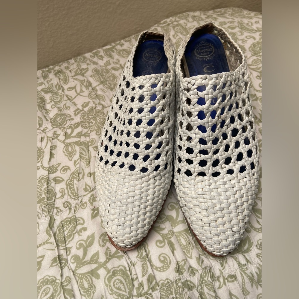 Jeffrey Campbell leather mules